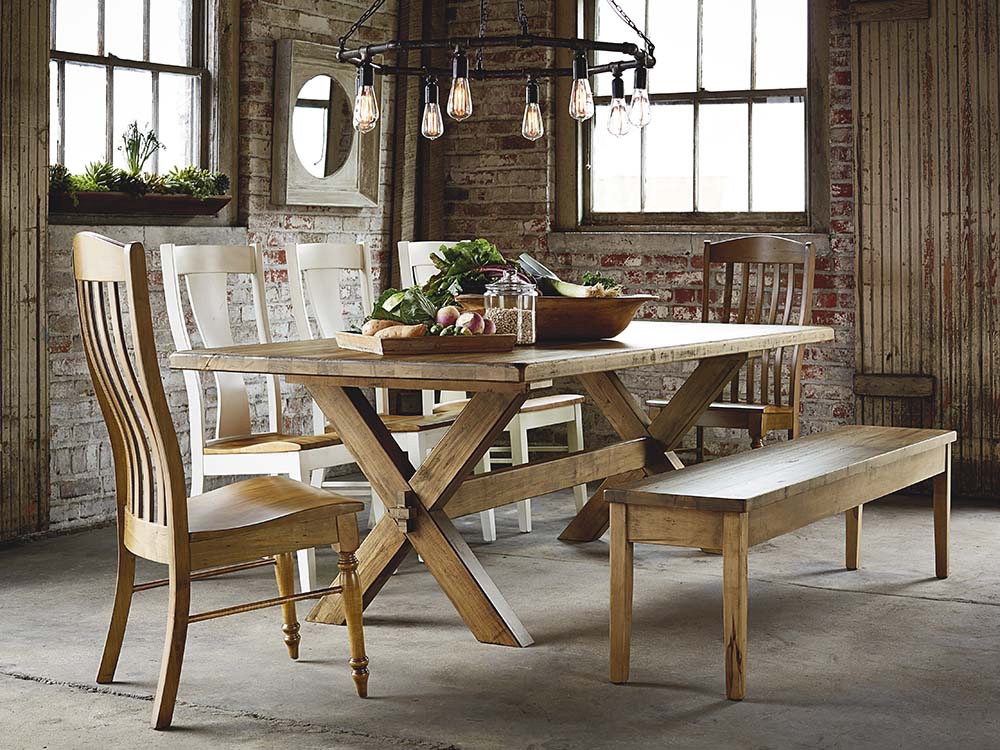 Bench Made 90 Rect. Table American Made-image