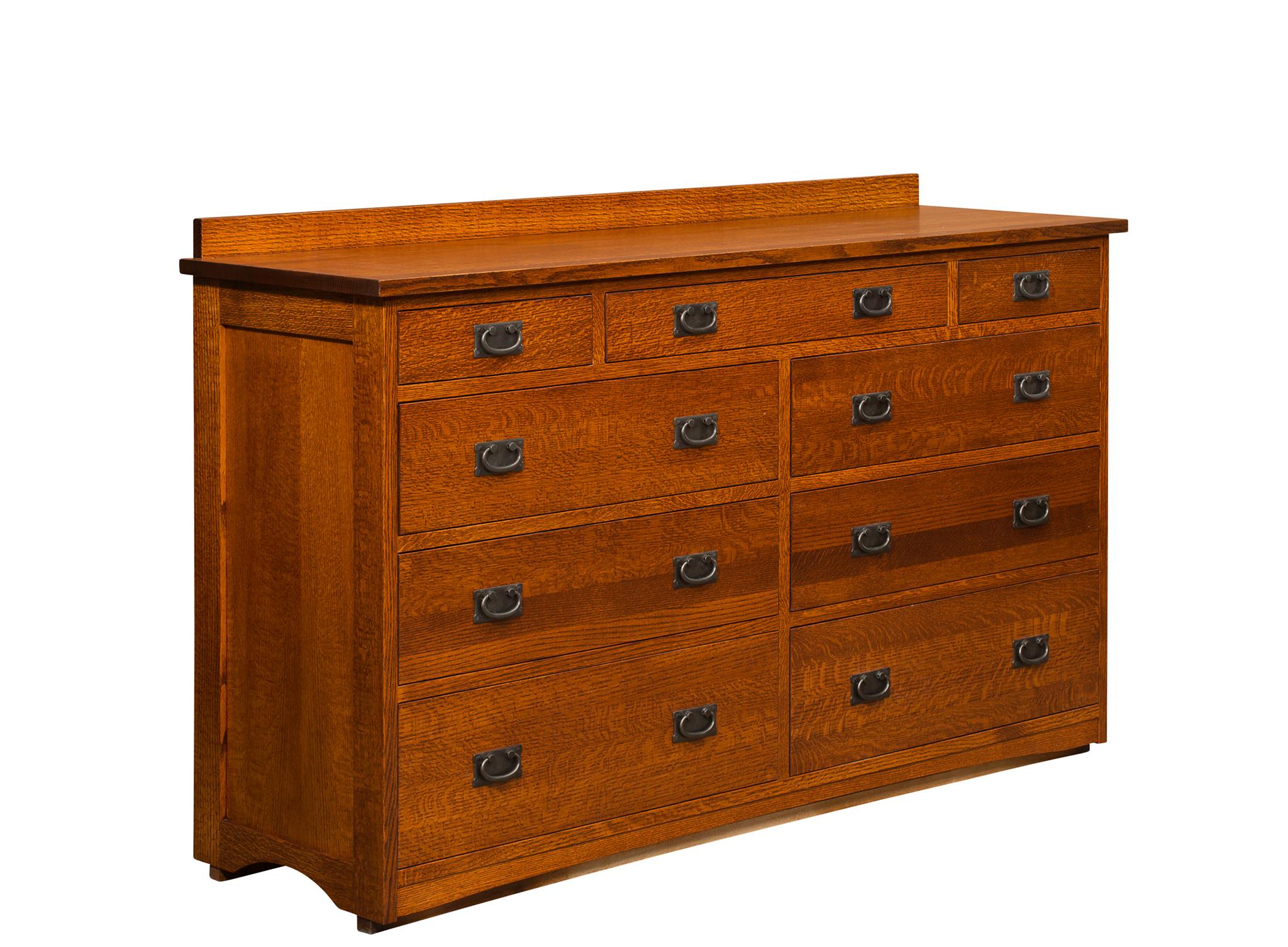Amish Bungalow 9 Drawer Mule Chest-image