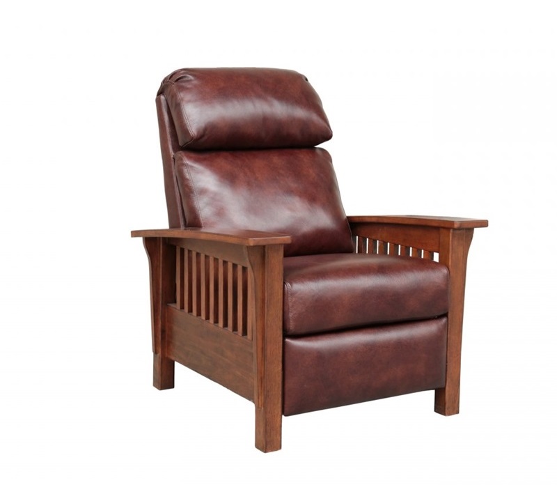 Mission Leather Recliner-image