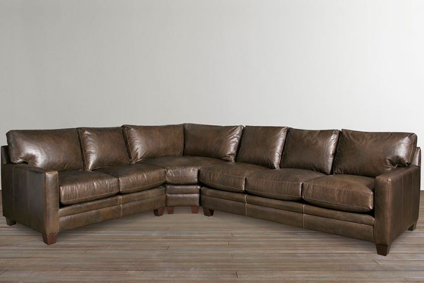 American Casual Ladson Leather Sectional-image