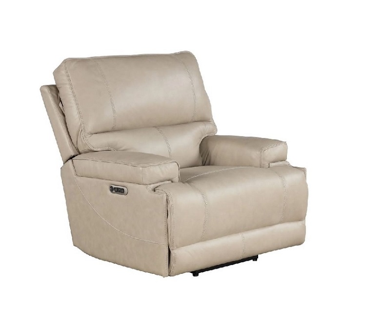 Whitman Linen Leather Power Recliner-image