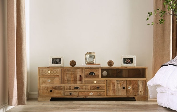 Weathered Media Console-image