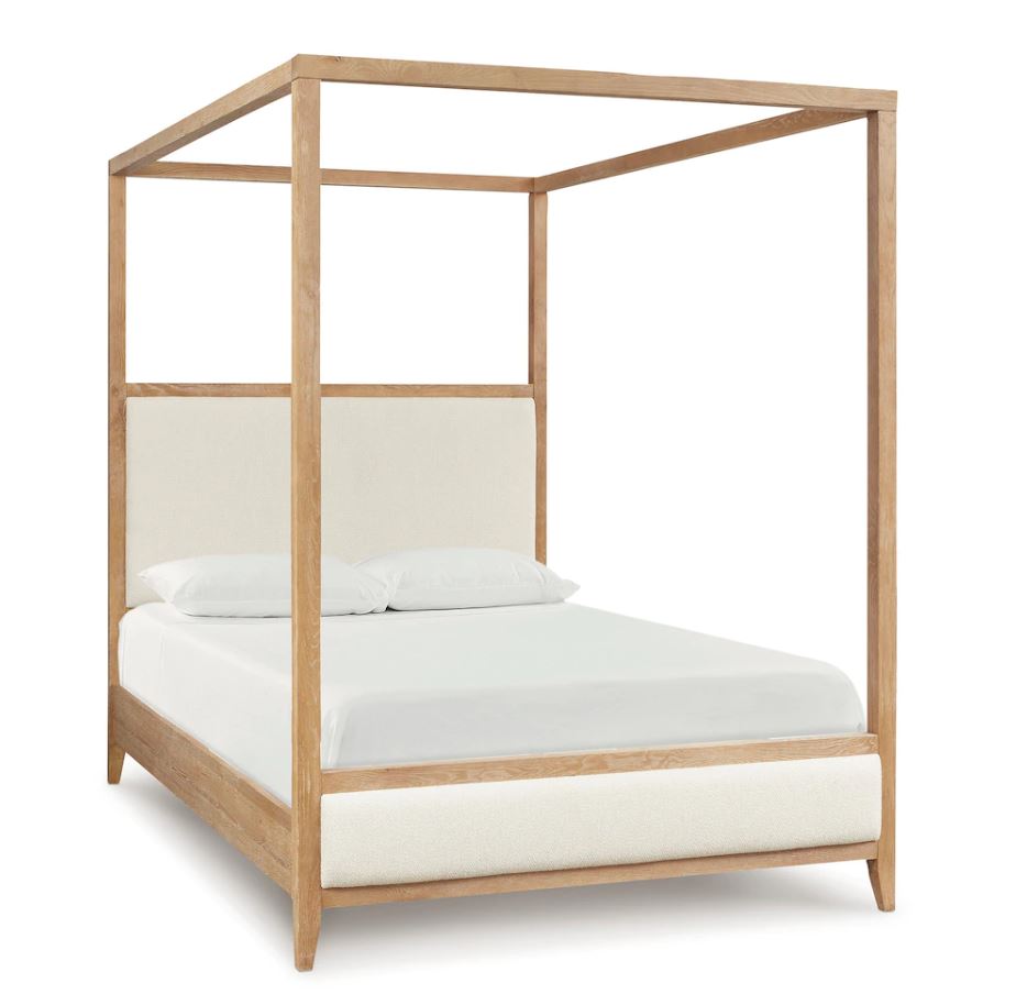 Courtland Upholstered Bed with Canopy-image