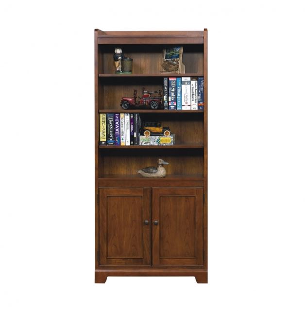 Topaz 72" Height Bookcase with Doors-image