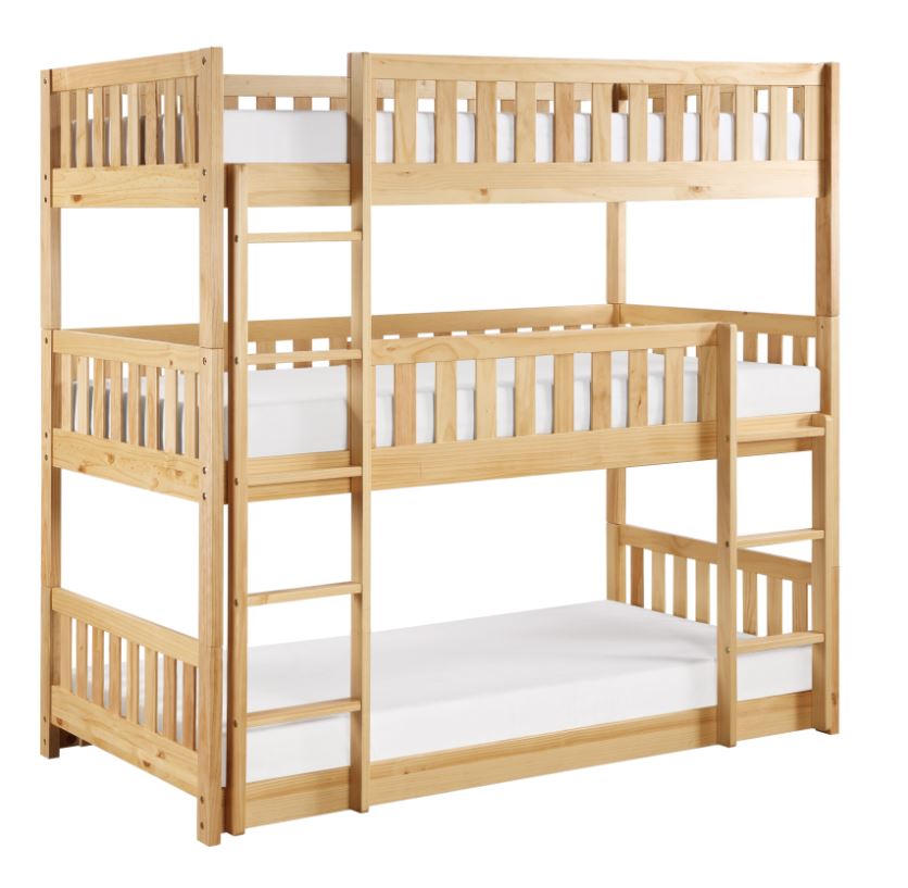 Bartly Triple Bunk Bed-image