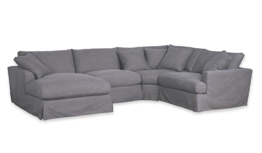 Hermosa Slipcover Sectional-image