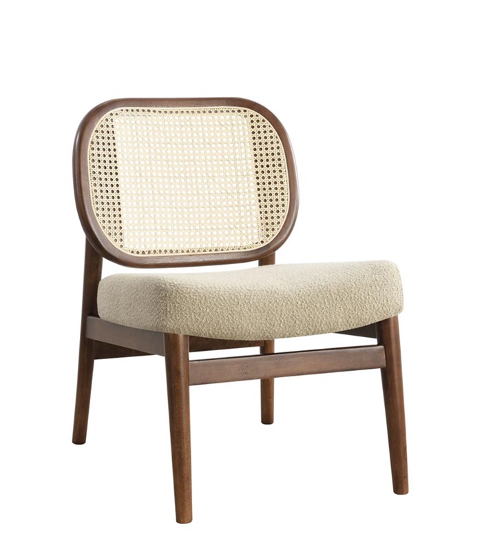 Rayo Rattan Cane Accent Chair-image