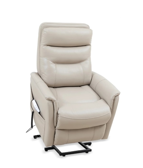 Gemini Ivory Lift Recliner with Articulating Headrest-image